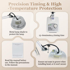 Mistuki infrared heat lamp lifespan reaches up to 2000 hours for frequent use.