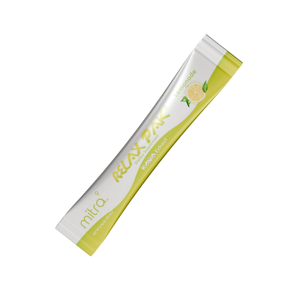 Mitra9 Kava Drink Mix lemonade glass showing a calm, refreshing moment