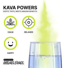 Mitra9 Kava Drink Mix zero-calorie label highlights clean ingredients