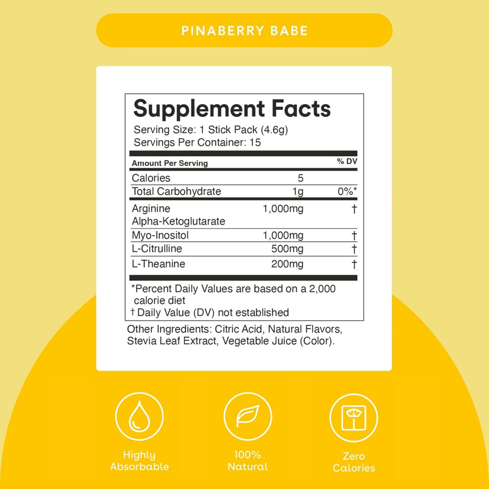 Mixhers Focus dissolves in water for a refreshing hydration boost.