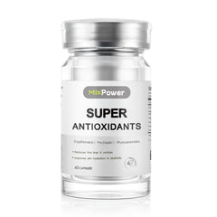 MixPower L-Ergothioneine bottle front for daily skin support