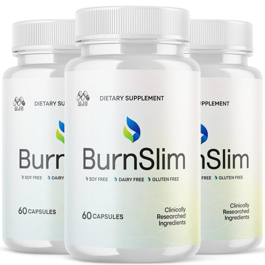 MJO Burn Slim Capsules 3-pack front view for an active daily routine