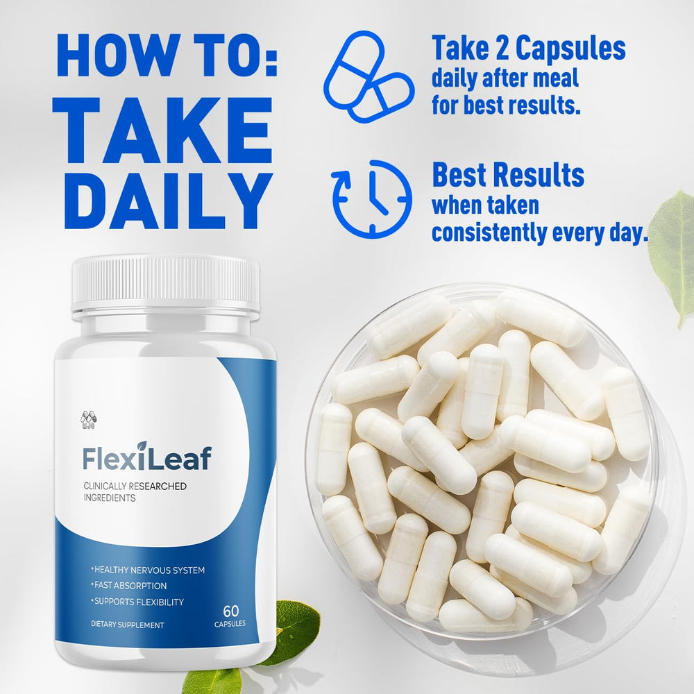 MJO Flexileaf 3-pack bottles for consistent daily wellness.