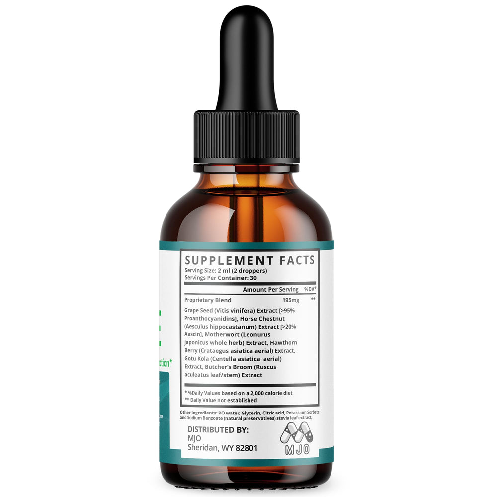 MJO Lung Restore Drops natural ingredients visual highlighting all-natural formula