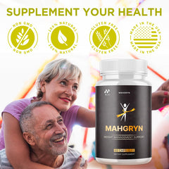 MJO Mahgryn capsules servings per bottle indicate monthly supply