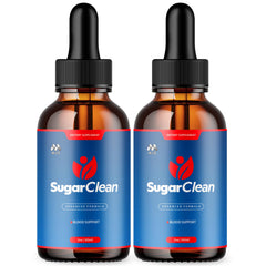 MJO Sugar Clean Drops bottle front view for easy daily wellness support
