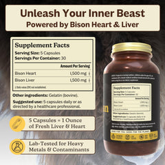 MK Supplements American Beast nutrition panel on bottle shows key nutrients