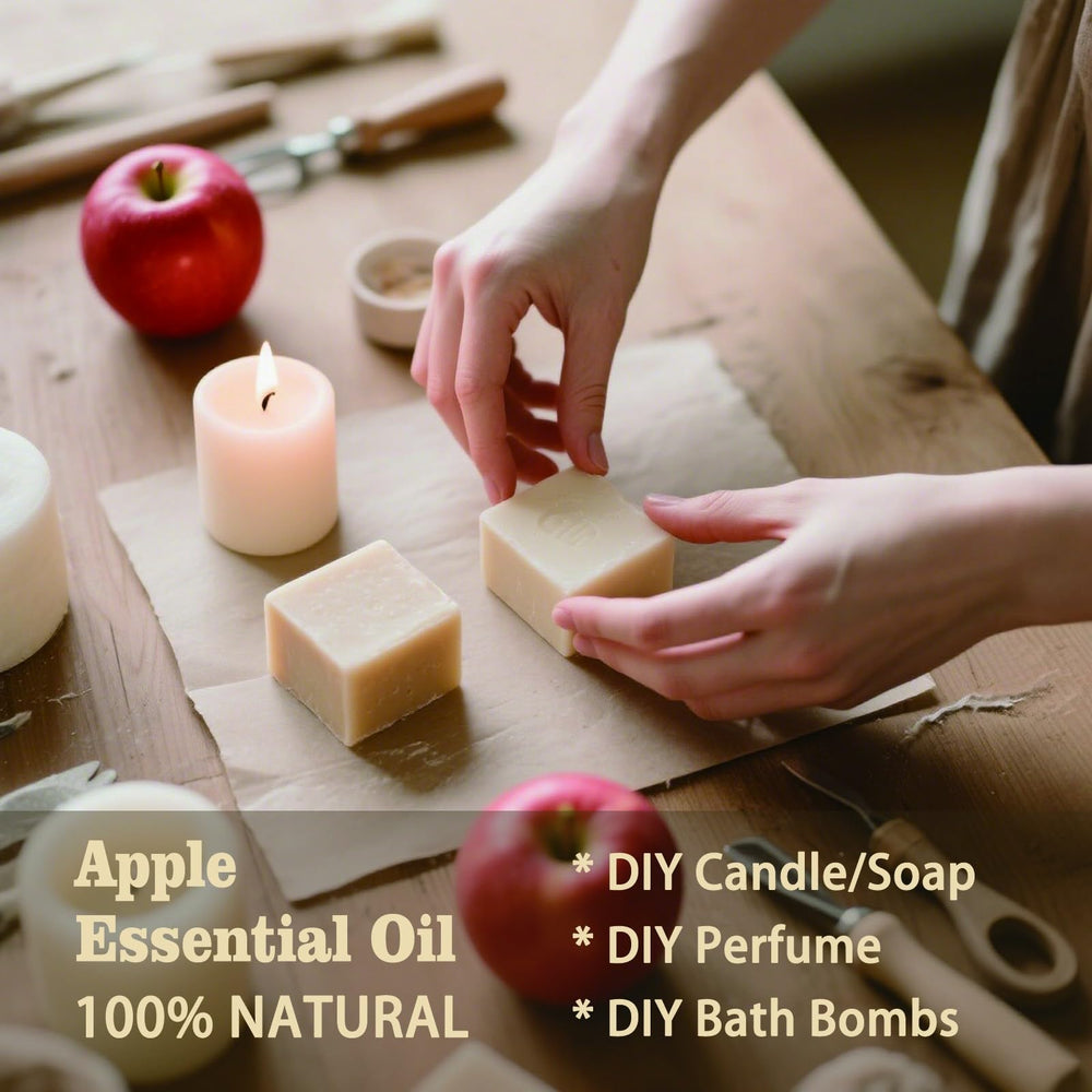 Mlynkl Apple Bath Bombs scent enhances baths with a refreshing note.
