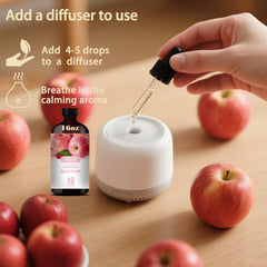 Mlynkl Apple fragrance for candle making blends smoothly with wax.