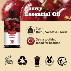 MLYNKL Cherry Fragrance Oil for cleaning products with a pleasant cherry scent.