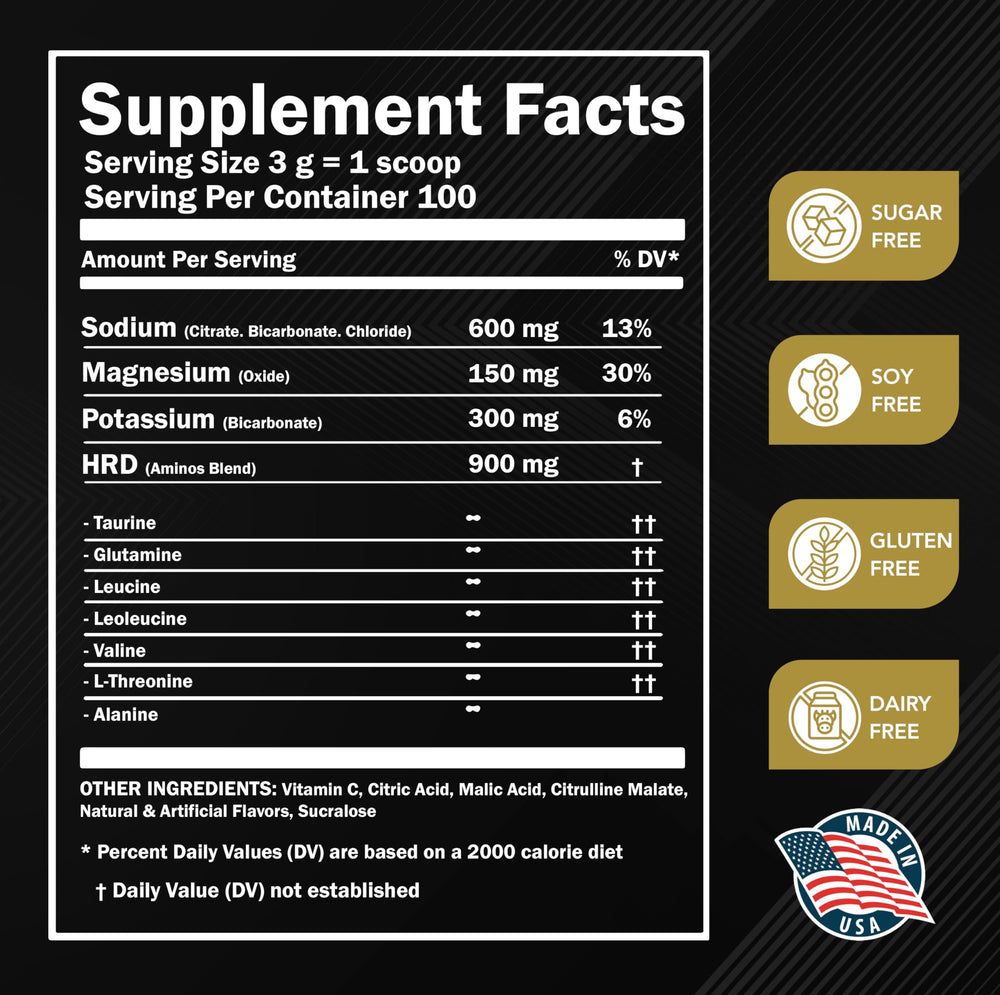 MMA Nutrition HRDWRK in gym setting suggests sustained energy during training