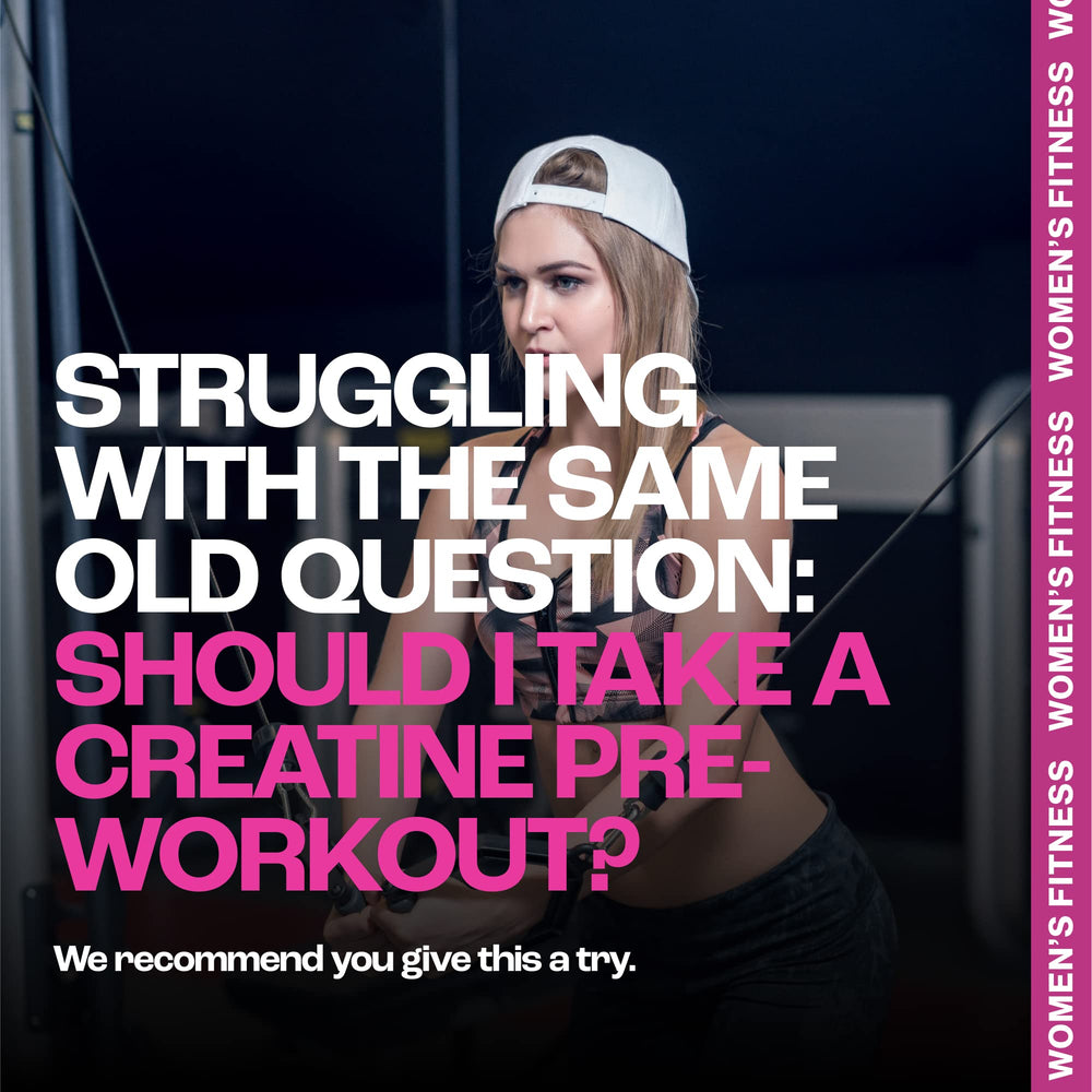 MMUSA creatine for women strength and toning during gym workouts.