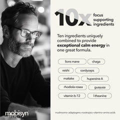 Mobisyn guayusa-amatea max ingredient close-up highlighting caffeine without jitters