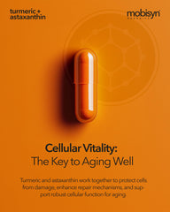 Mobisyn Organic eye health graphic illustrating reduced eye strain potential