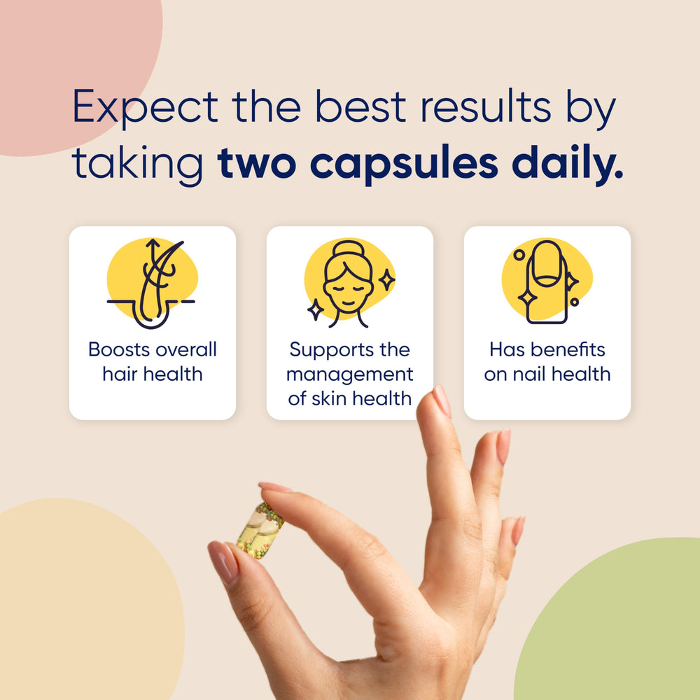 Moerie vegan-friendly capsules emphasize clean, plant-based hair health.