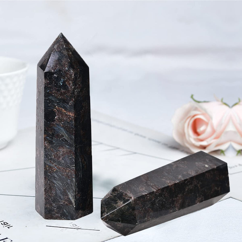 Obelisk integrated into energy grid and meditation setup by MOGEMT.
