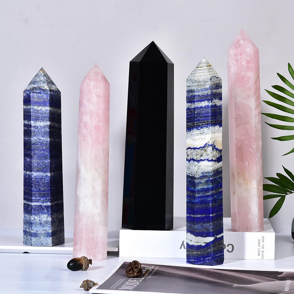 MOGEMT Gift-ready obsidian tower showcases premium craftsmanship