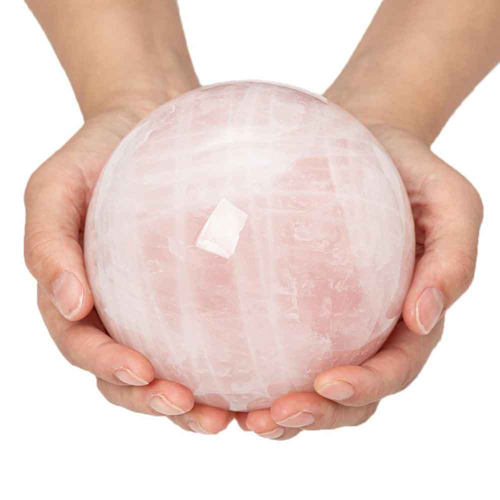MOGEMT crystal ball with stand enhances living room aesthetics and positive energy