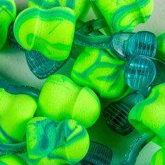 Glide Moldex Soothers tapered design eases insertion and removal.