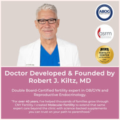 PCOS support graphic aligned with reproductive wellness goals.