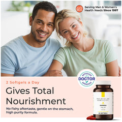 Molecular Fertility VIVOMEGA ingredients panel listing DHA EPA D3 and K2