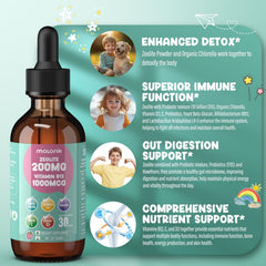 Molorik Pure Zeolite Drops child-friendly use for everyday wellness
