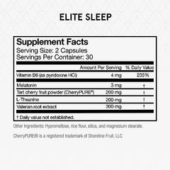 Close-up of Momentous Elite Sleep Capsules showing soft gel texture.