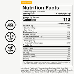 Momentous Fuel NSF Certified for Sport badge on label