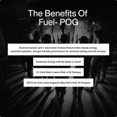 Momentous Fuel nutrition label highlights clean ingredients and NSF certification.