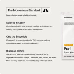 MomentousFuel mango stir-melt demonstrates easy mixing for steady energy.