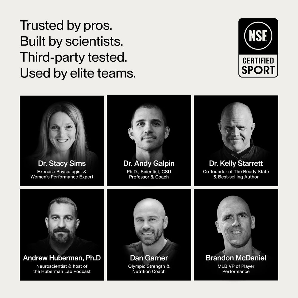 Momentous Ingredients Panel highlights grass-fed dairy sourcing and protein purity.
