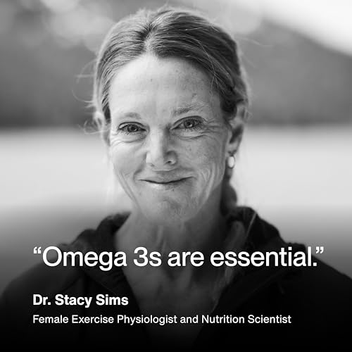 Momentous Omega-3 health benefits visualization hints at heart, brain, and joint support.