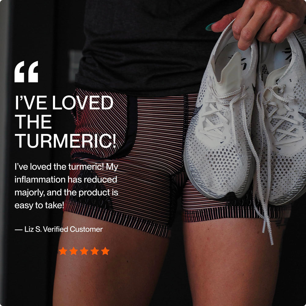 Momentous Turmeric bottle closeup highlighting Meriva Curcumin Phytosome