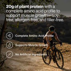 Momentous Vegan Protein Powder NSF certification symbol highlights sport-grade safety.