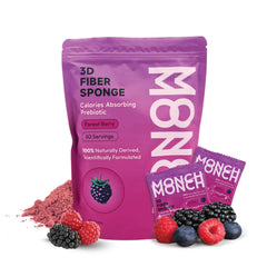 Monch Monch Forest Berry packet for easy daily fiber support