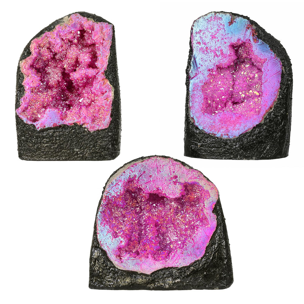 mookaitedecor geode size and weight indicate compact, gift-friendly display.