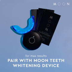 MOON travel pack compact for trips and no rinse.