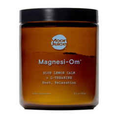 Moon Juice Magnesi-Om bottle front for nightly calm routine