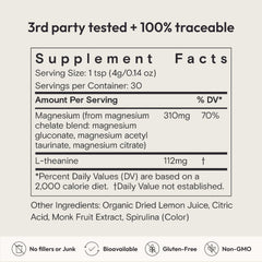 Moon Juice Magnesi-Om ingredients overview emphasizing bioavailability