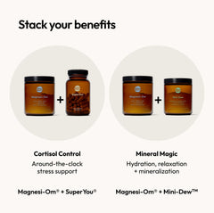 Moon Juice Magnesi-Om relaxing moment at night