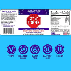 Moonstone Stone Stopper lifestyle-use image implies daily routine integration.