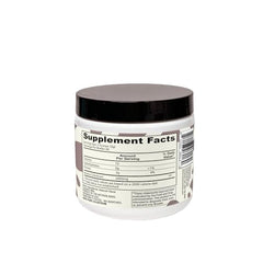 MOOVE vanilla bean flavored colostrum powder scoop adds creamy flavor to coffee.