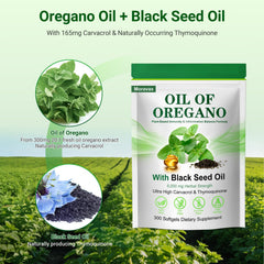 Moravax Black Seed Oil capsules rich in thymoquinone for wellness