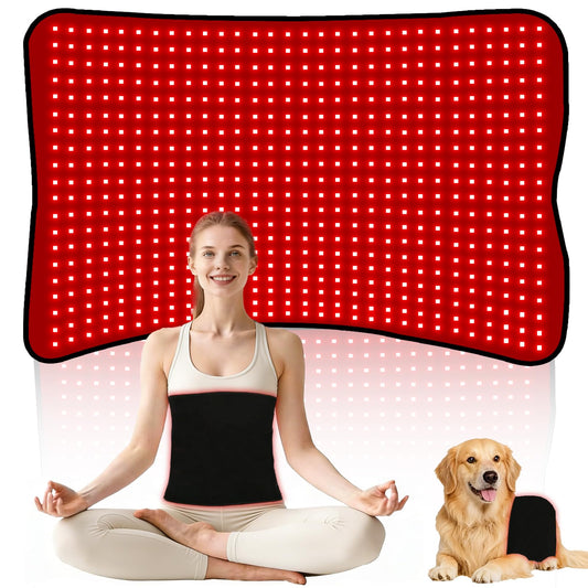 Morespond red light therapy mat back relief for targeted core comfort