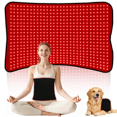 Morespond red light therapy mat back relief for targeted core comfort