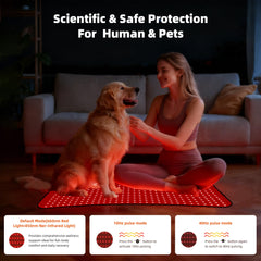 Morespond red light therapy mat controller for precise timer and intensity adjustments
