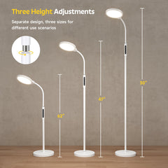 Morfone Happy Light Therapy Lamp UV-free design emphasizing safe daily use
