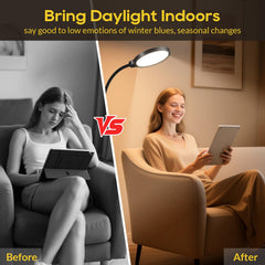 Morfone lamp timer feature for planned study sessions