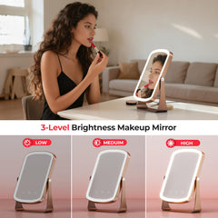 Morfone red light panel brightness settings let you customize intensity.