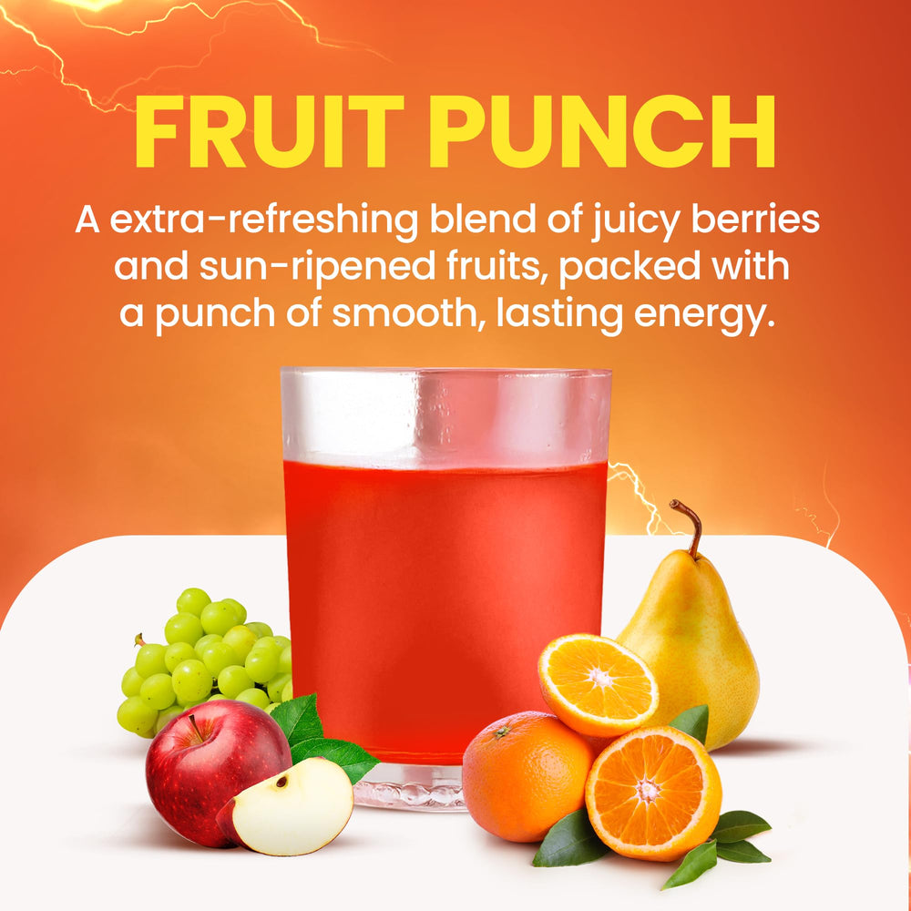 Morning Buzz label emphasizing antioxidants and vitamins supporting daily wellness.